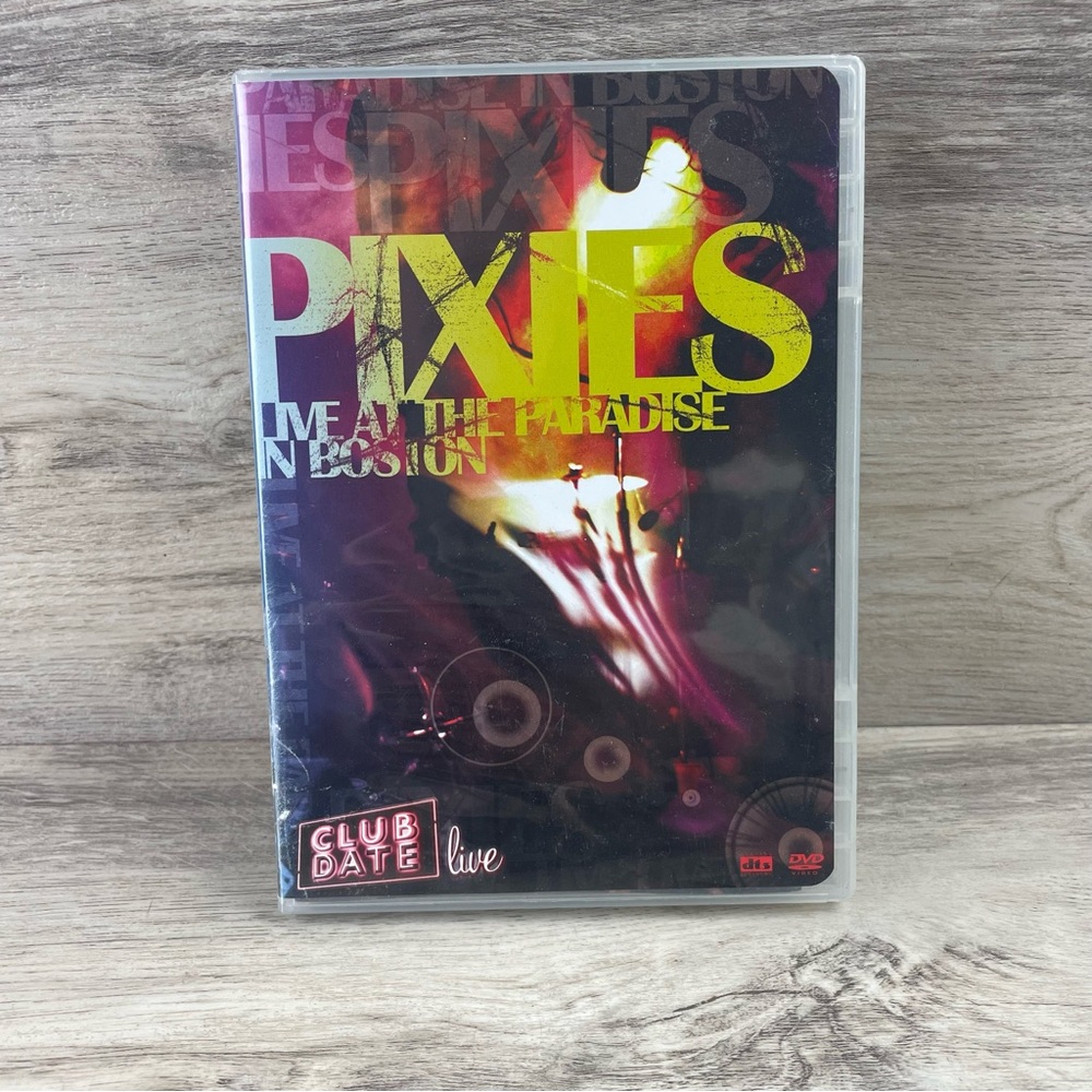 Pixies Club Date Live at the Paradise in Boston DVD 2006